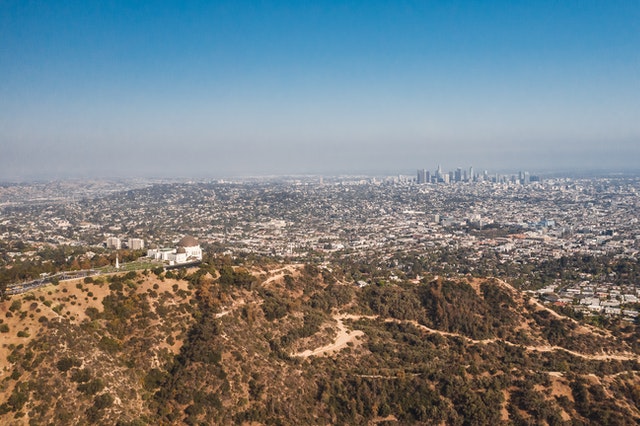 Los Angeles city skyline